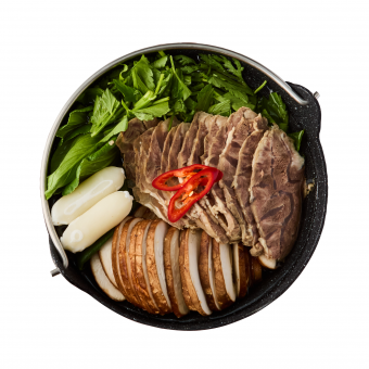 아롱사태수육전골